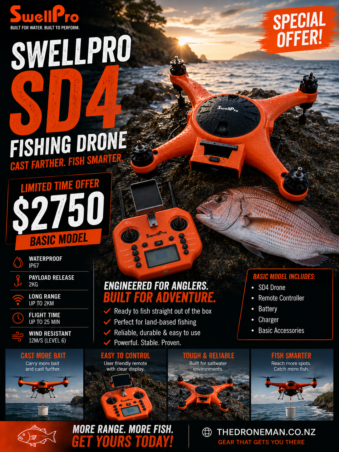 Splashdrone 4 - Refurbished